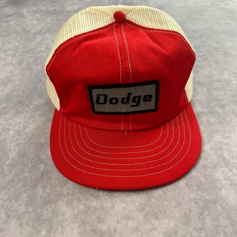 Vintage Distressed Worn Dodge Trucks Racing Trucker Snapback Hat Cap Ram Mesh